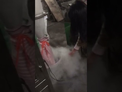 Rettificatrice per polveri criogeniche con frantoio ad azoto liquido 10-1000 Mesh