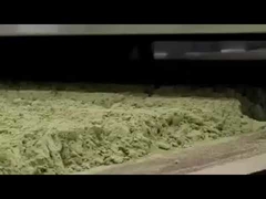 Essiccatore industriale per tunnel a microonde PLC HMI Attrezzatura per l'essiccazione a microonde da 2450 MHz