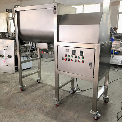 miscelatore orizzontale del nastro della doppia pagaia commerciale della polvere del pigmento della polvere del condimento della spezia di 5.5kw 500L