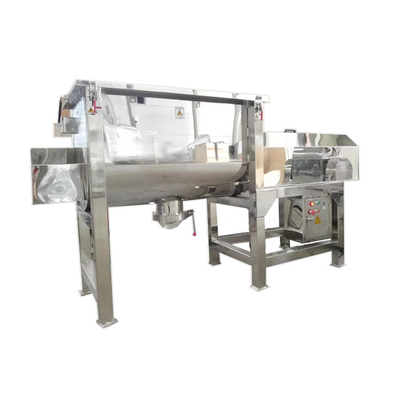 impastatrice a spirale industriale orizzontale del nastro della lama della vite del miscelatore 3200kg