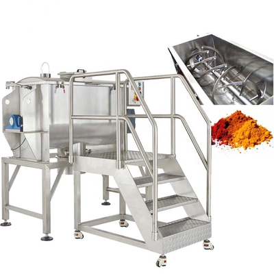 Mescolatrice di Masala del miscelatore industriale del nastro del miscelatore della depressione di orizzontale della polvere della spezia