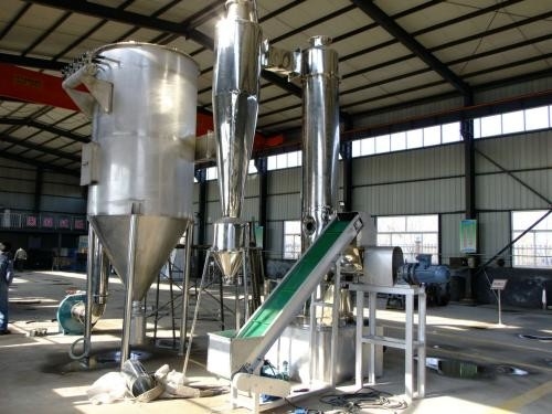 vite rotatoria dell'essiccatore istantaneo di acciaio inossidabile 25-60kg/H che alimenta asciugatrice industriale