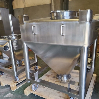 Miscelatore chimico industriale farmaceutico del singolo del braccio dell'ascensore del quadrato del cono IBC miscelatore del recipiente