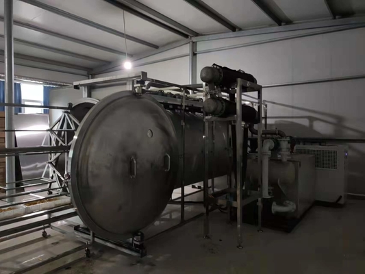 Essiccatore 9.6kg/H di vuoto di microonda di WKS al disidratatore di trasformazione dei prodotti alimentari 12kg/H
