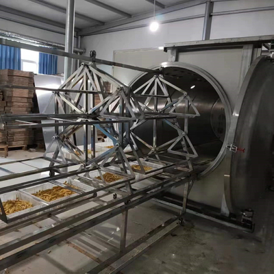 essiccatore Tray Drying Oven industriale di vuoto di microonda della frutta tropicale 2450MHz