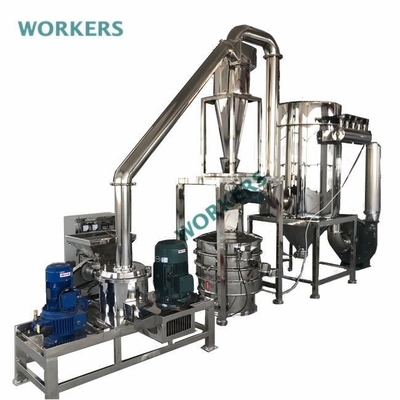 smerigliatrice commerciale superfina Hammer Mill Pulverizer della spezia della macchina per la frantumazione 46kW
