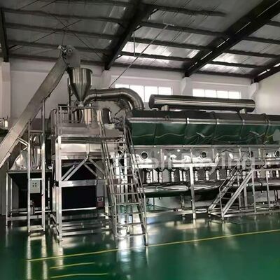 Essiccatore a letto fluido ad aria calda per granuli farmaceutici