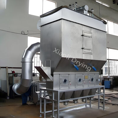 Essiccatore fluidificatore industriale serie XF per l'essiccazione delle polveri