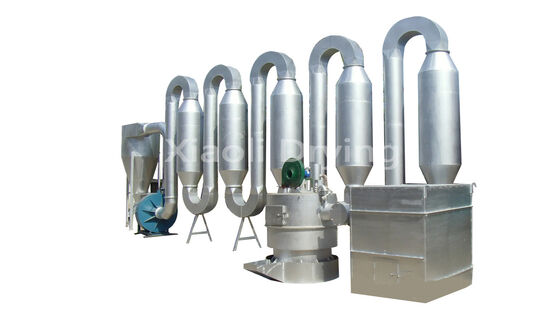 Essiccatore flash pneumatico ad alta efficienza serie QG FG per l'essiccazione istantanea di materiali sensibili al calore