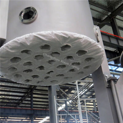 Efficiente essiccatore verticale a letto fluido ad alta velocità nell'industria alimentare