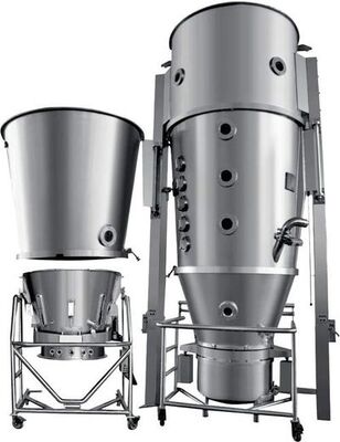 Attrezzatura per la produzione farmaceutica dell'essiccatore granulatore serie FL conforme GMP Acciaio inossidabile 304