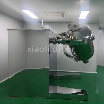 Miscelatore di polvere 3D di lotto con ridotta segregazione e elevata uniformità di miscelazione