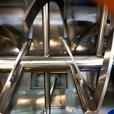 Mixer di polvere in acciaio inossidabile a doppio nastro industriale per uso in laboratorio