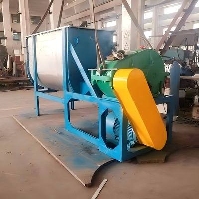 Miscelatore a nastro orizzontale per impieghi gravosi in acciaio inossidabile 6000L 2400-3600kg Blender a batch