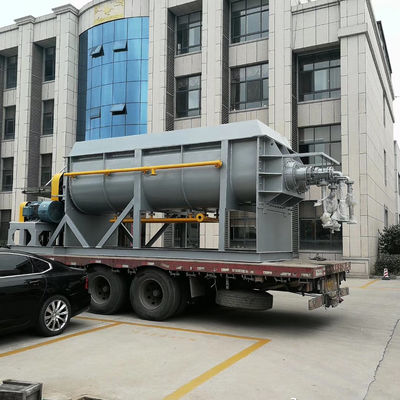 10rpm all'asciugatrice economizzatrice d'energia del fango dell'essiccatore vuoto della pagaia di 25rpm 4KW