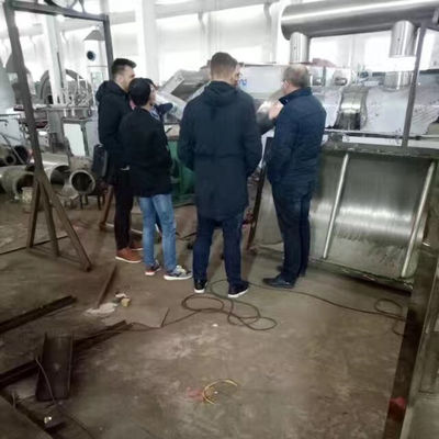 impianto di essiccazione farmaceutico orizzontale del prodotto chimico di essiccatore del letto fluido di vibrazione 450V