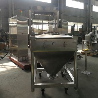 Impastatrice chimica del granello della polvere del miscelatore quadrato asettico farmaceutico del cono