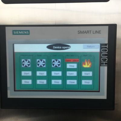 Macchina più asciutta di verdure del disidratatore dell'impianto di essiccazione di vuoto di microonda del Governo