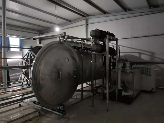 Essiccatore 9.6kg/H di vuoto di microonda di WKS al disidratatore di trasformazione dei prodotti alimentari 12kg/H