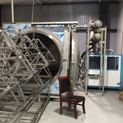 forno a microonde rotatorio di vuoto 48kw