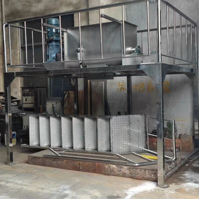 Miscelatore elicoidale del nastro del miscelatore 304 orizzontali asciutti del nastro dei granelli della polvere doppio