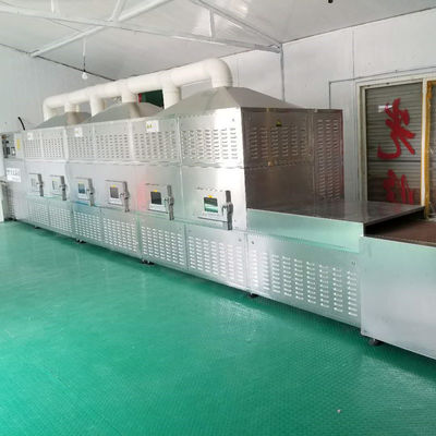 asciugatrice industriale del tunnel della cinghia di 1000mm dello sterilizzatore più asciutto continuo di microonda