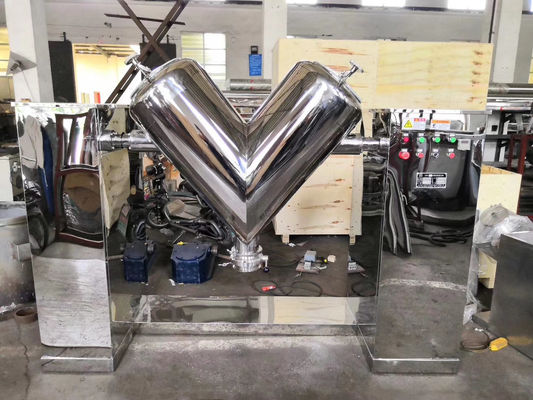 SUS304 tipo senza polvere miscelatore dell'aminoacido V della polvere per industria di derrate alimentari