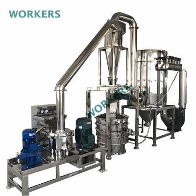 smerigliatrice commerciale superfina Hammer Mill Pulverizer della spezia della macchina per la frantumazione 46kW
